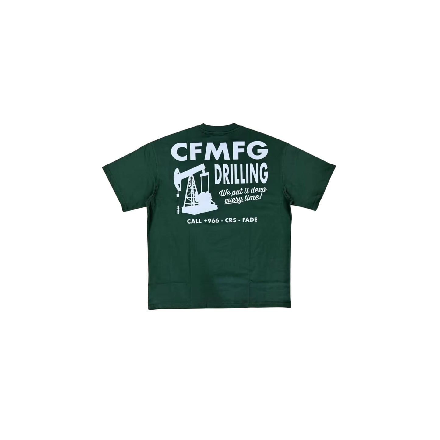 OIL TEE (FOREST GREEN)