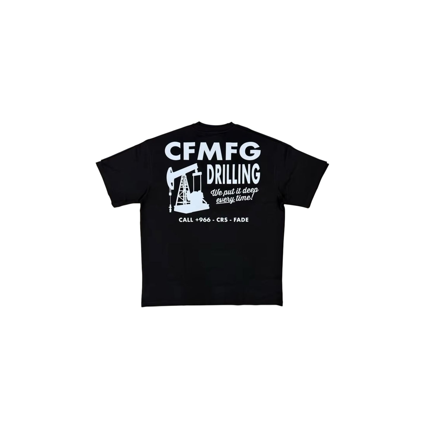OIL TEE (BLACK)