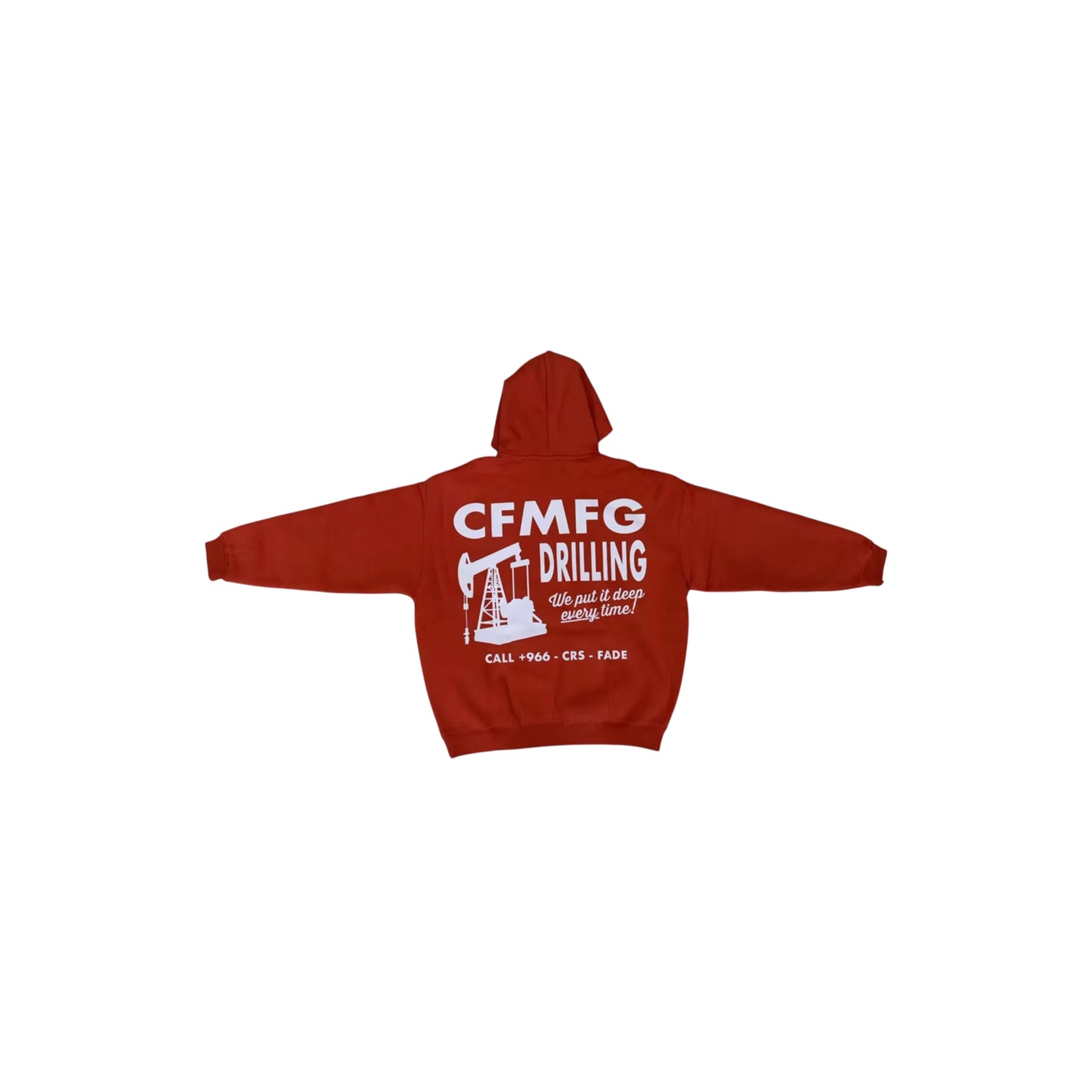 OIL HOODIE (WORKER ORANGE)