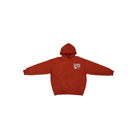 OIL HOODIE (WORKER ORANGE)